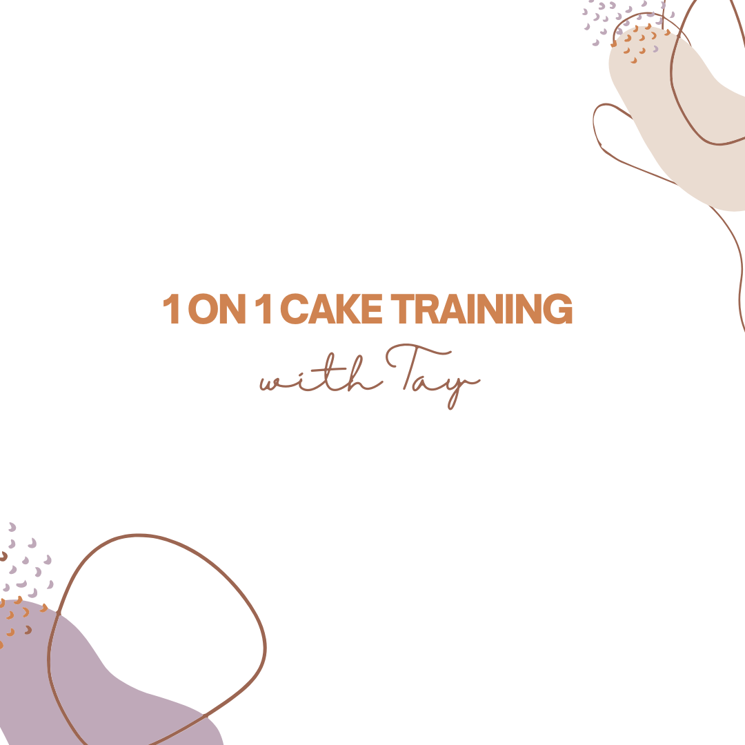 One on One Cake Training for Beginners (Deposit)