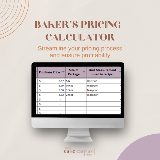 Baker's Pricing Calculator
