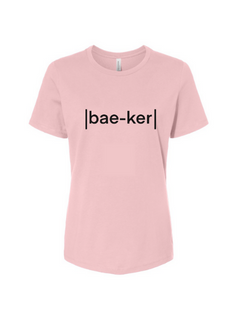 BAEker Tee - Pink